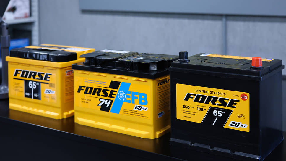 Аккумуляторные батареи торговых марок FORSE, FORSE EFB и FORSE JIS
