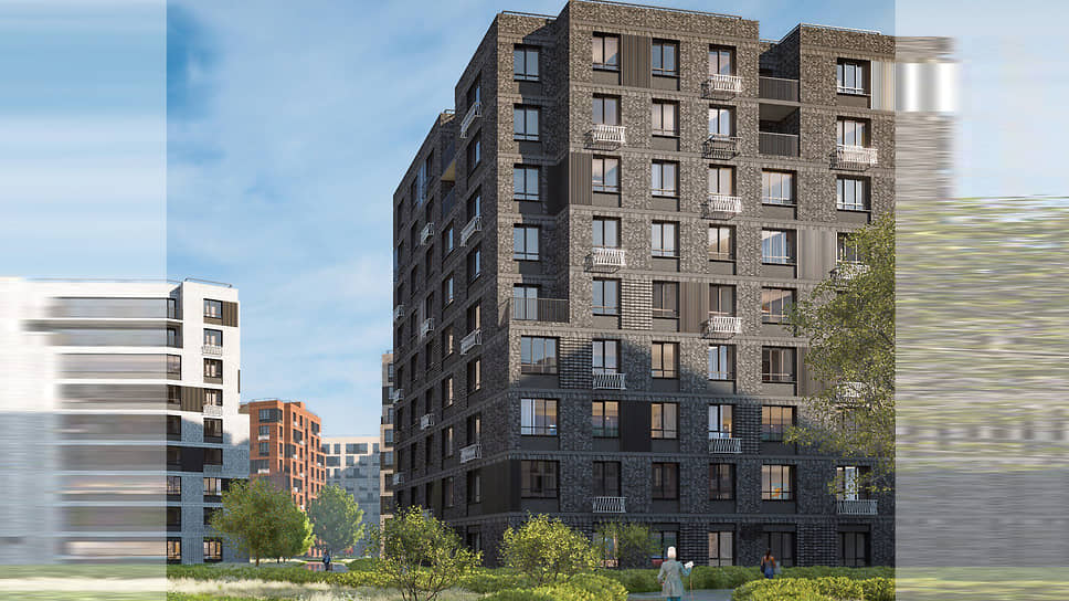 Рендер ЖК «Ботаника» в Липецке
