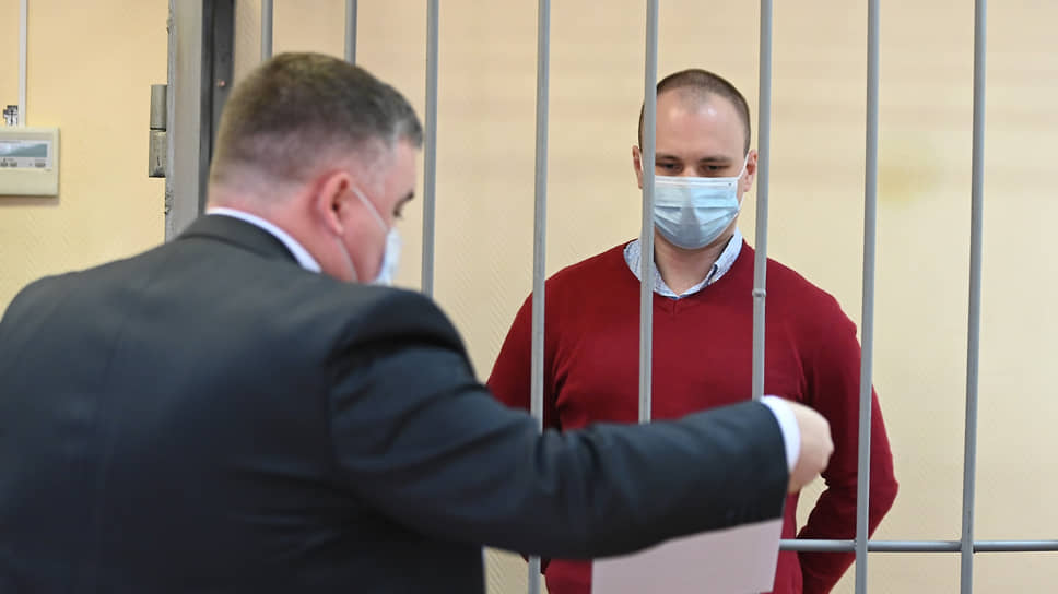 Обвиняемый Роберт Гилман во время заседания суда. Май 2022 года