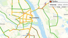Утром 25 февраля Ярославль стоял в девятибалльных пробках