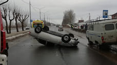 Под Ярославлем в ДТП пострадал водитель перевернувшейся «Лады»