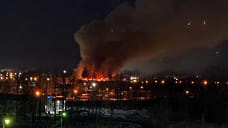 В Ярославле в Брагино горит складское помещение