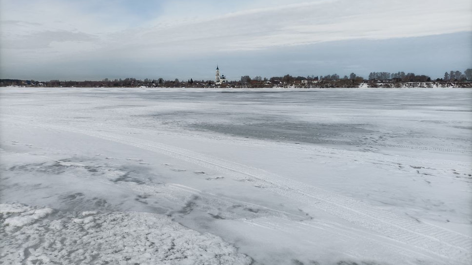 Река Волга в районе Диево-Городище