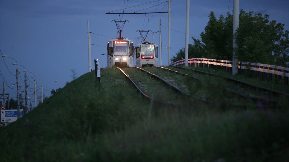 Трамвайный путепровод в Ярославле