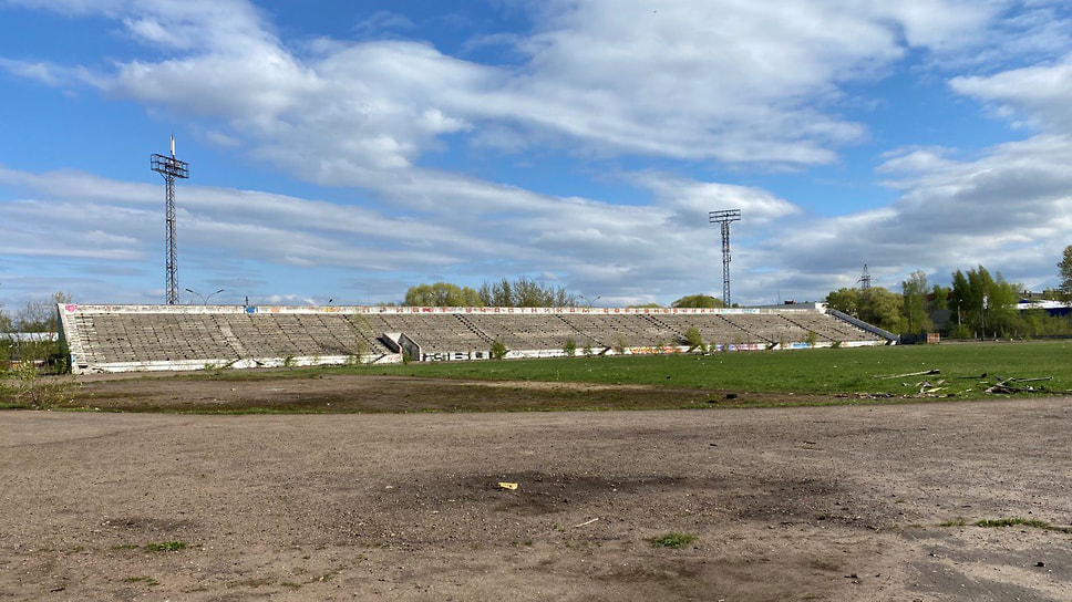 Бывший стадион "Локомотив" в Ярославле