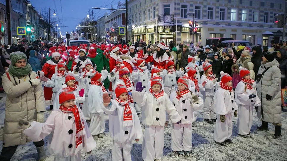 «НаШествие Дедов Морозов»