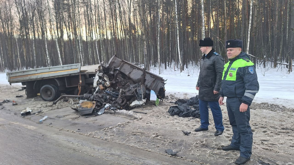 Фото с места ДТП в районе Туношны