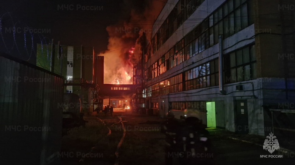 Пожар в Ярославле