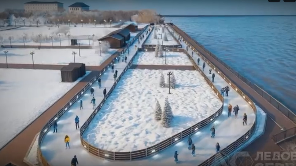 Эскиз катка в Ростове Великом
