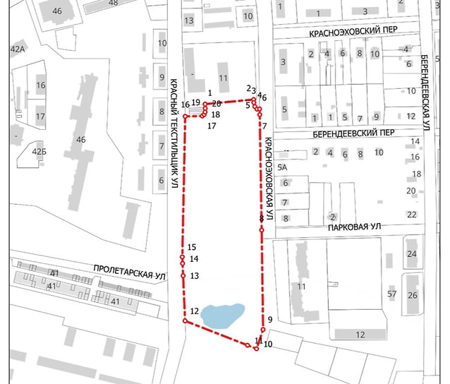 Схема КРТ в Переславле-Залесском
