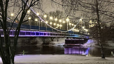 В Ярославле сделали подсветку моста на Даманский остров