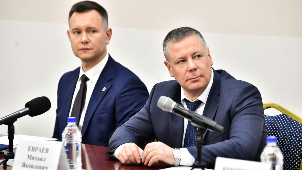 Михаил Евраев и Евгений Чуркин