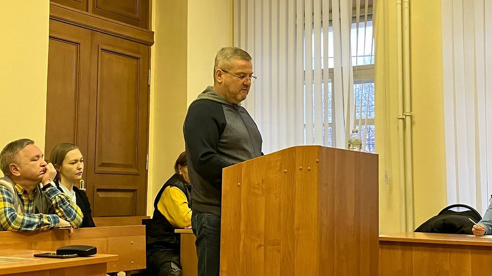 Директор ООО «Мариан строй» Алексей Лагунин в зале суда