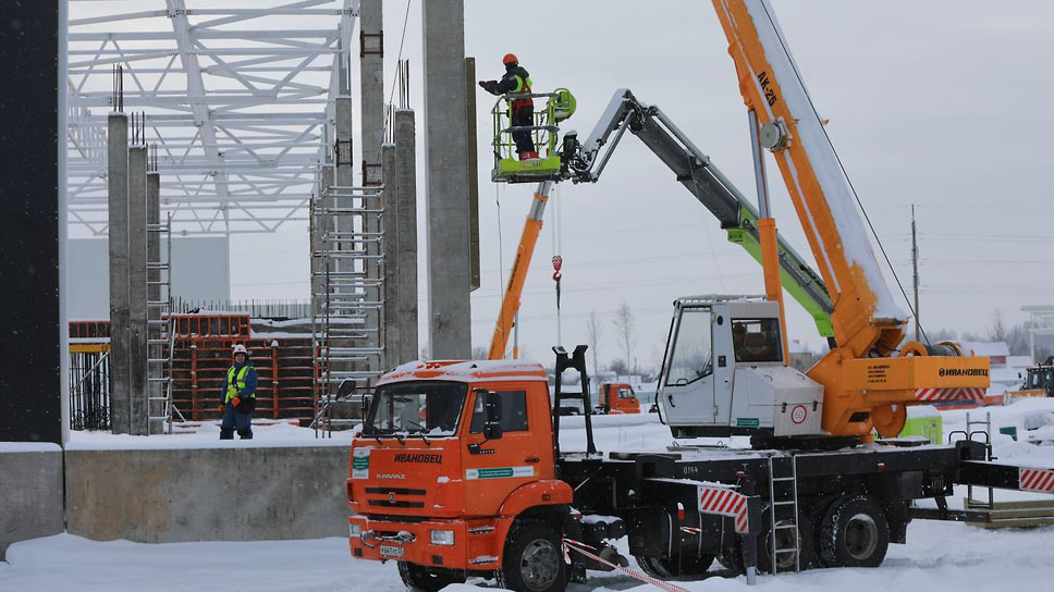 Строительство распределительного центра Ozon под Ярославлем
