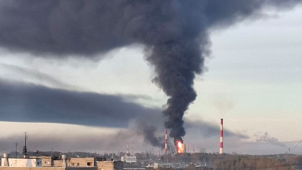Пожар на ярославском НПЗ