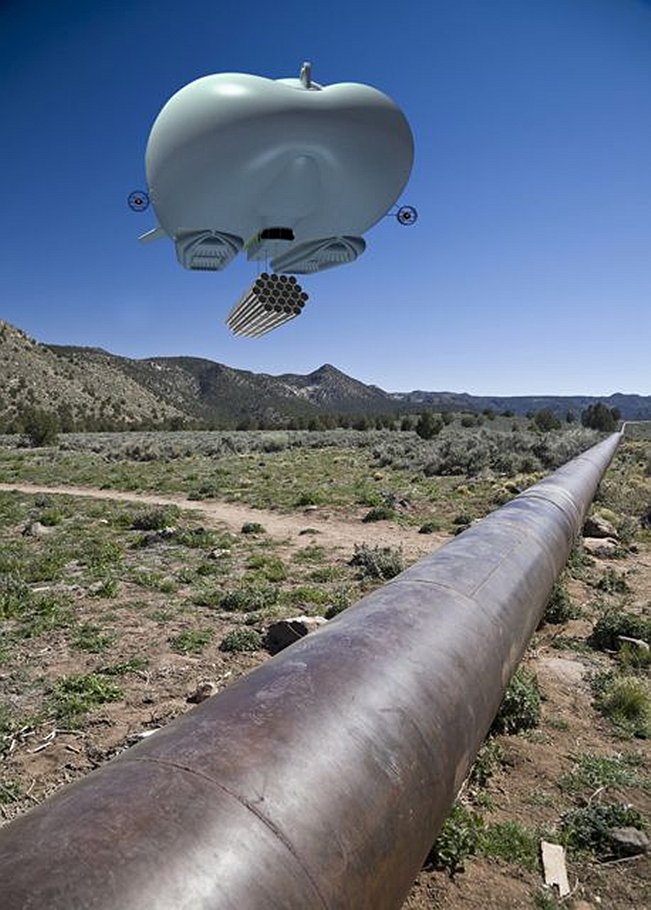 <B>Полярный гибрид</B><br>Летучие корабли будут перевозить грузы на севере Канады