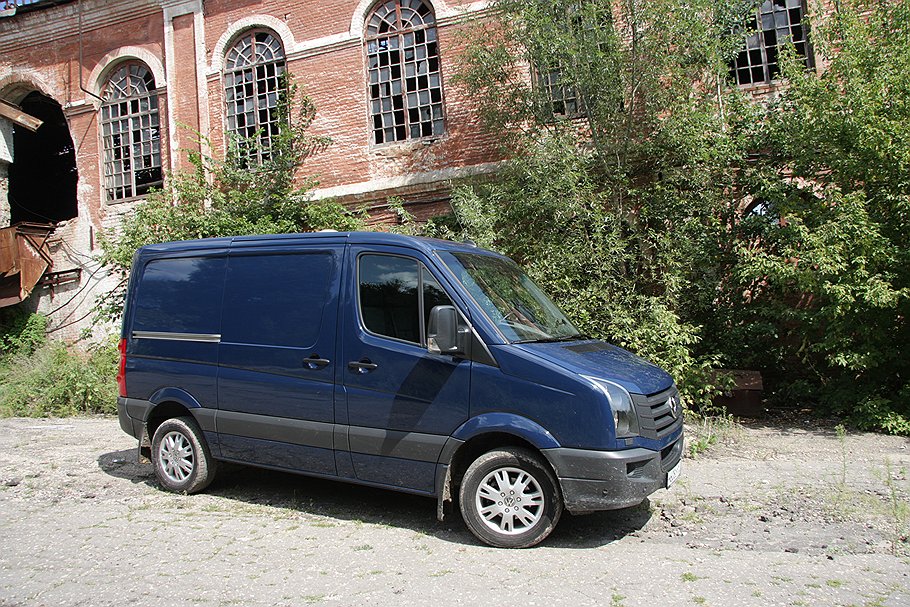 Несмотря на нескромные габариты, Volkswagen Crafter — легковой автомобиль