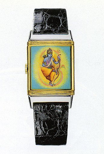 Jaeger-LeCoultre, эмалевые Reverso с изображением Кришны, 1949