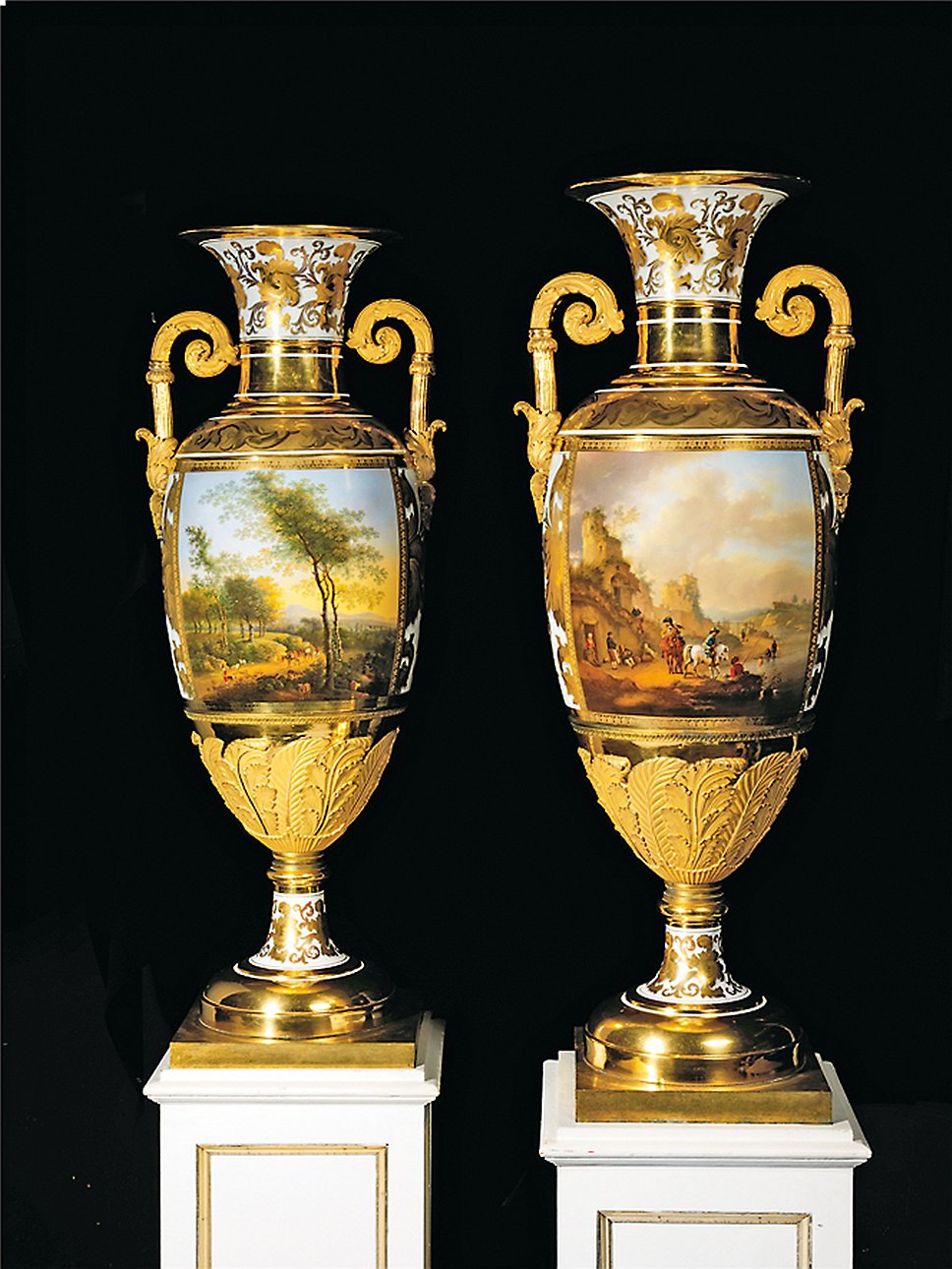 Пара дворцовых ваз, ИФЗ, период Николая I, 1844 год, Christie&#39;s, $5,5 млн 