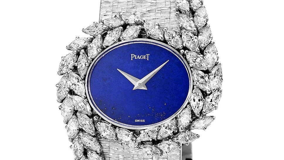 Piaget, ювелирные часы, 1977 год 
