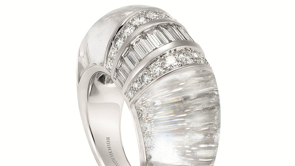 Boucheron, кольцо Cascade De Diamants