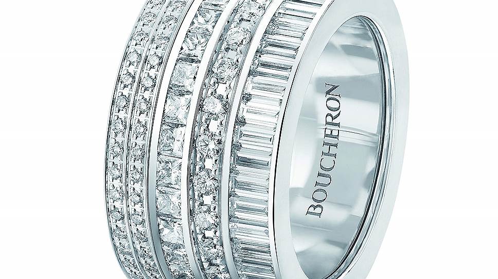 Boucheron. Кольцо Quatre, золото, бриллианты, Boucheron
