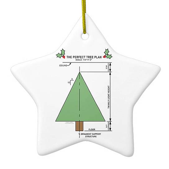 Керамическое украшение Perfect Christmas Tree, Zazzle Home www.zazzle.com 
