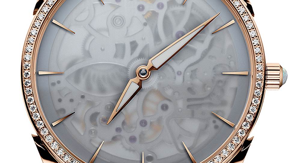 Parmigiani Fleurier, часы Tonda 1950 Squelette, розовое золото, бриллианты 
