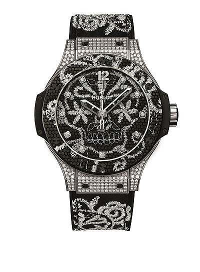 Hublot Big Bang Broderie в год десятилетия прославленной модели Big Bang стали лучшими женскими часами 
