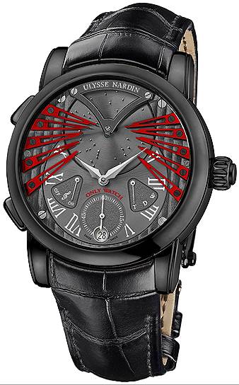 Ulysse Nardin. Only Watch Stranger. Эстимейт — 70-90 тыс. франков. Продажа — 120 тыс. франков 
