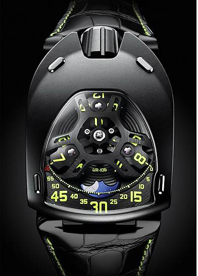 Urwerk. UR-106 Only Watch. Эстимейт — 40-60 тыс. франков. Продажа — 90 тыс. франков 
