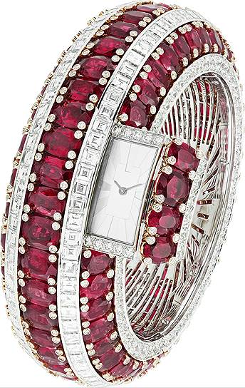 Van Cleef &amp; Arpels, Braclet Montre Rubis Secret