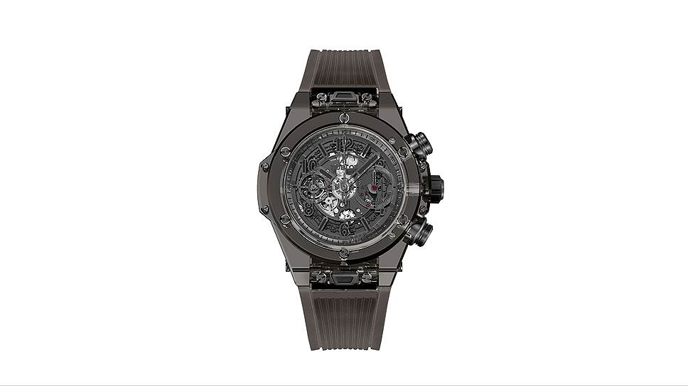 Часы Hublot Big Bang Unico Sapphire All Black, 2016