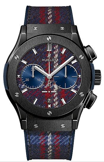 Hublot Classic Fusion Chronograph Italia Independentu Tartan 
