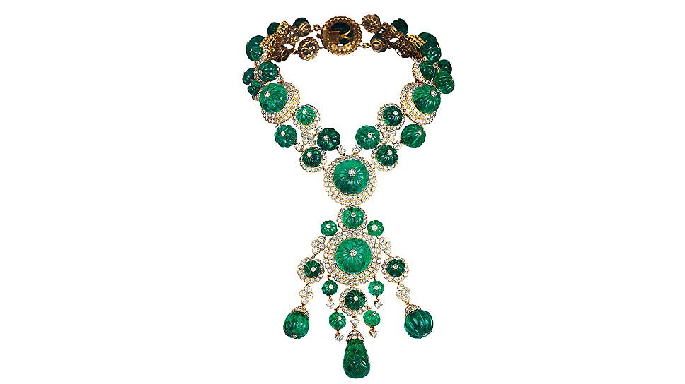 Van Cleef &amp; Arpels, колье в индийском стиле, 1971 год 
