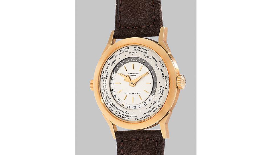 Patek Philippe Ref. 2523/1 с мировым временем и 24-часовой индикацией циферблата 1963 года выпуска были оценены в 0,9-1,8 млн швейцарских франков и проданы за 1,45 млн 
