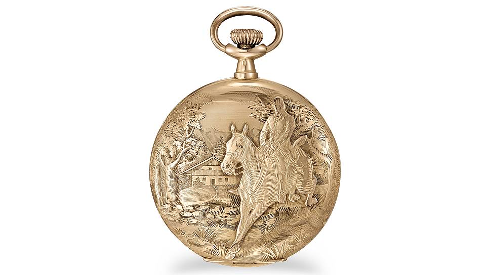 Карманные часы, золото 1912 год