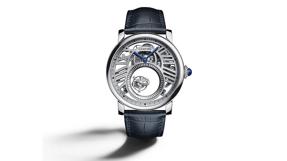 Rotonde de Cartier Skeleton Mysterious Double Tourbillon