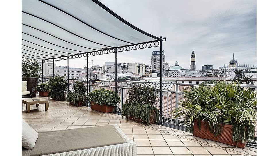 Веранда отеля Baglioni Hotel Carlton
