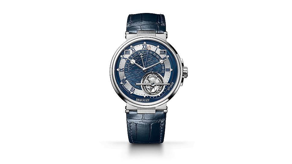 Breguet, часы Marine Equation Marchante, платина, 43,9 мм, механизм с автоматическим подзаводом