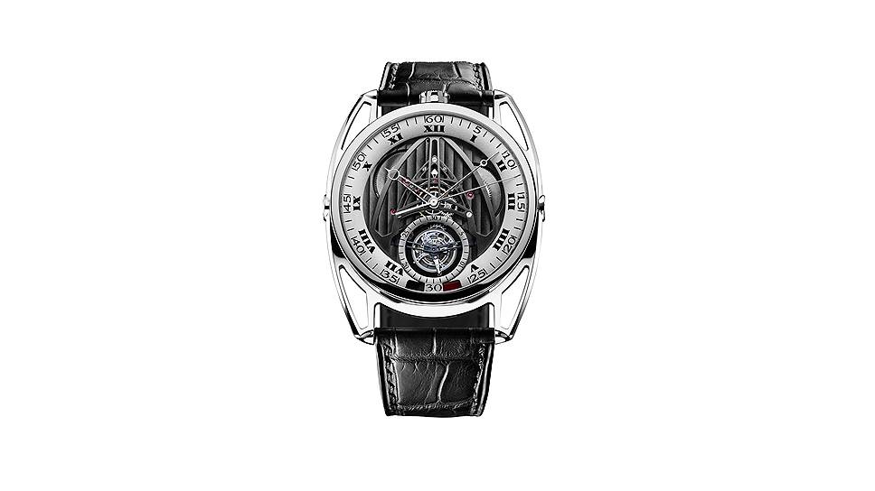 De Bethune, часы DB28 ST, титан, платина, 43 мм, механизм с ручным подзаводом, 22 620 200 руб