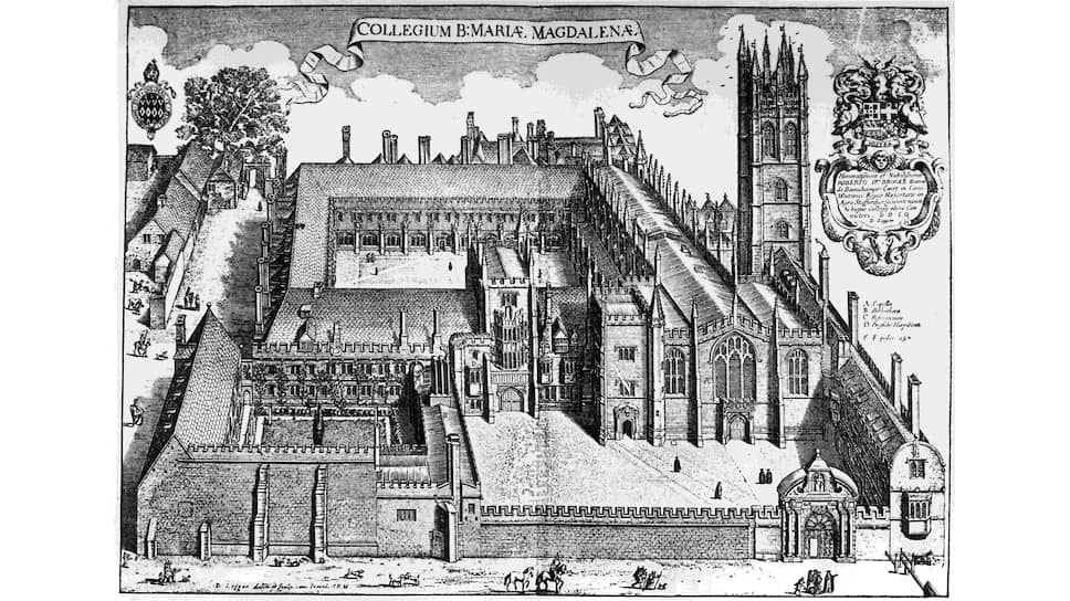 Колледж Магдалины в момент основания в 1458 году был самым богатым и крупным в Оксфорде