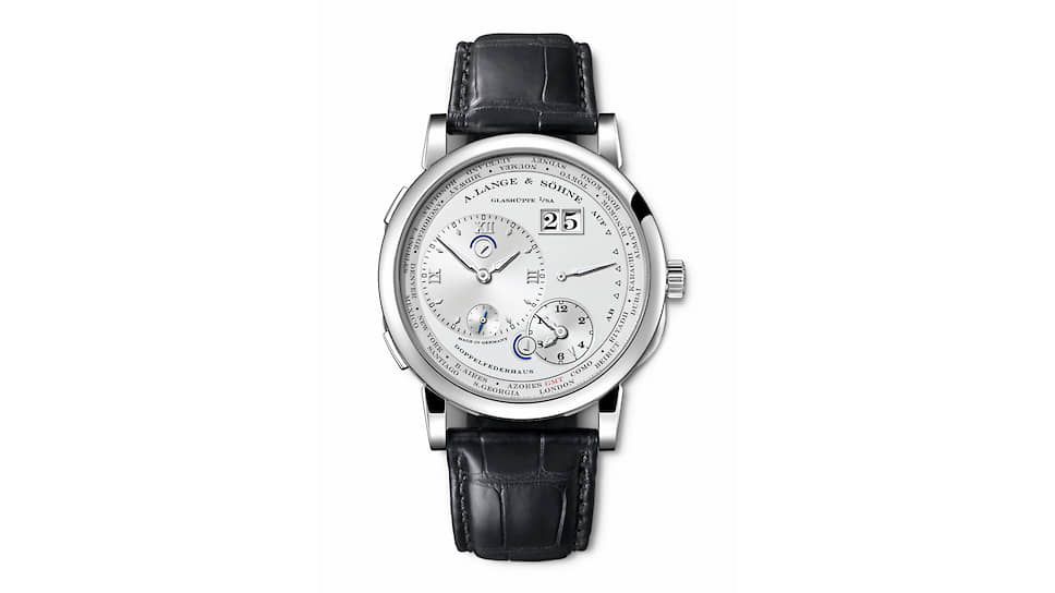 A. Lange &amp; Sohne Lange 1 Time Zone — часы редкие, они выпущены в белом, красном золоте и платине