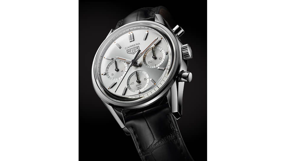 TAG Heuer Carrera 160 Years Silver Limited Edition, автоматический хронограф c мануфактурным механизмом Heuer 02 с 80-часовым запасом хода в стальном корпусе 39 мм, задняя крышка с гравировкой «One of 1860»