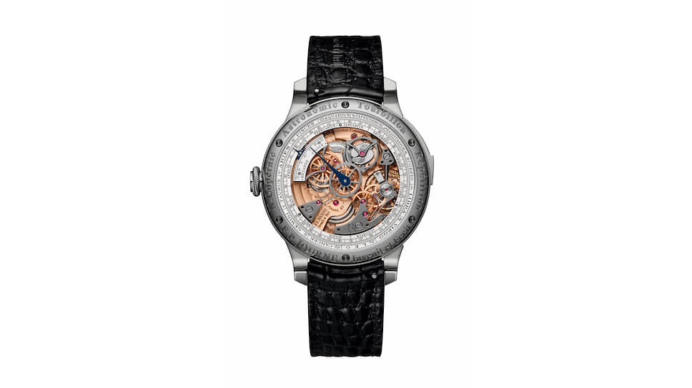 Задняя сторона часов F.P. Journe Astronomic Souveraine