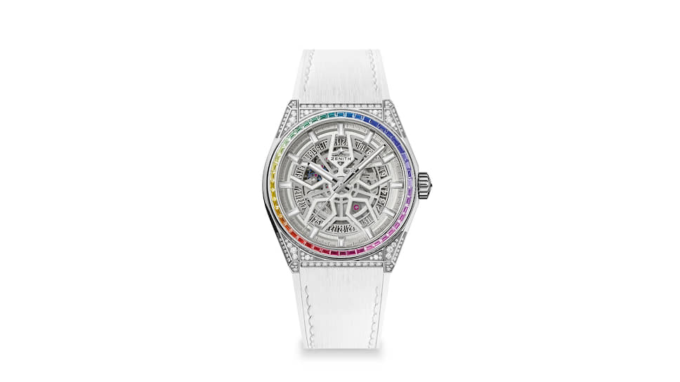 Часы Zenith Defy Classic Jewelry Rainbow