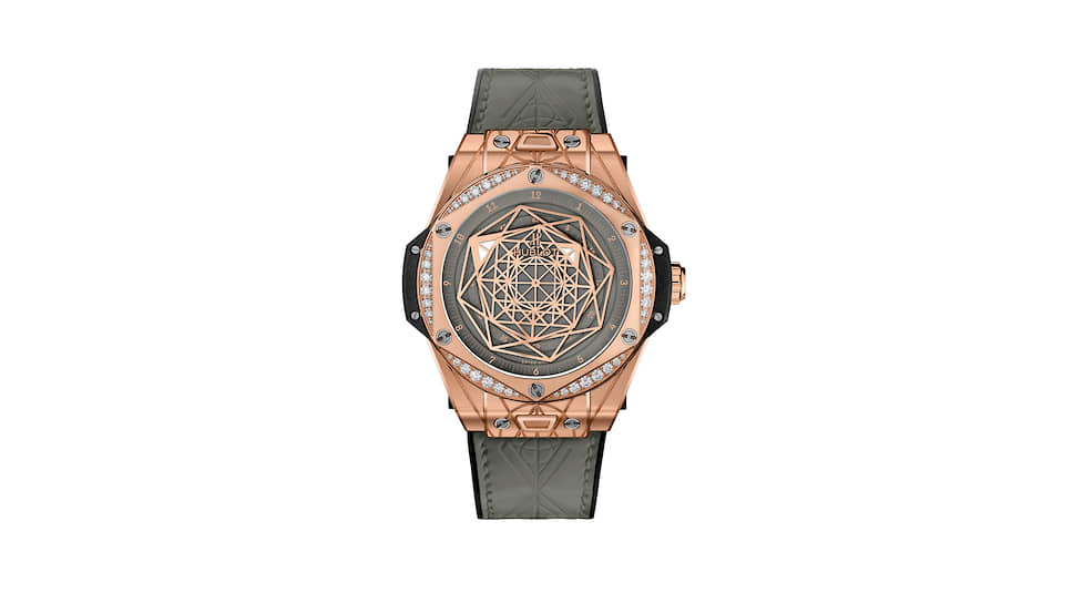 Часы Hublot Big Bang One Click Sang Bleu