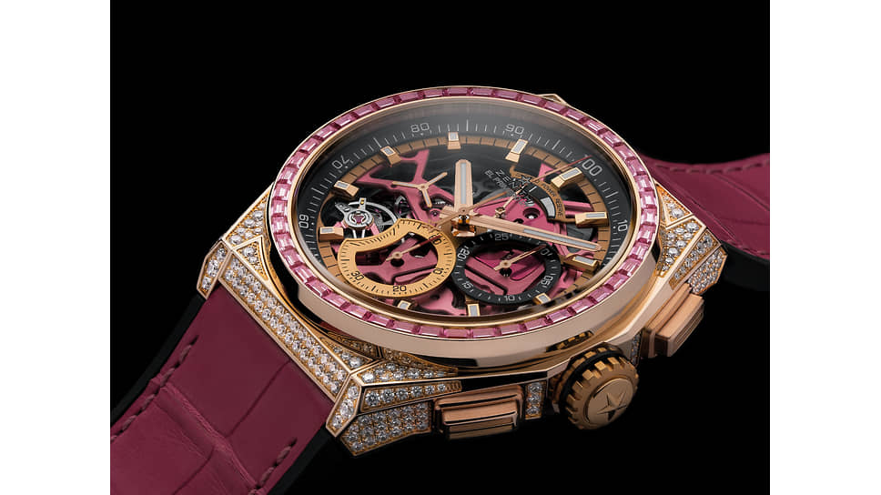 Часы Zenith Defy El Primero 21 Pink Edition