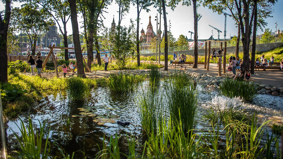 Виды Москвы. Парк «Зарядье»