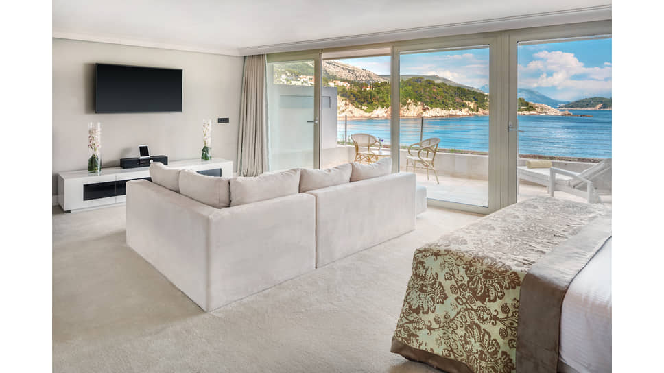 В номере отеля Rixos Premium Dubrovnik